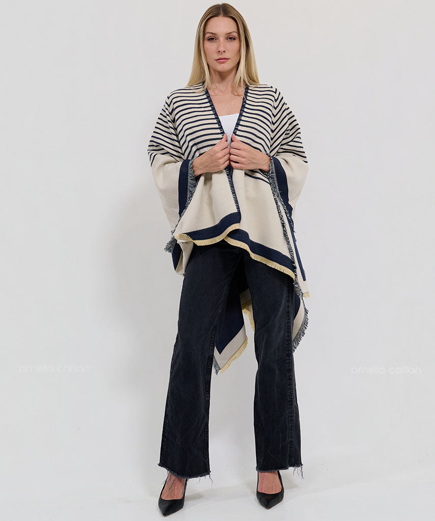 Reversible Cozy Cape - Ornella Caftan™
