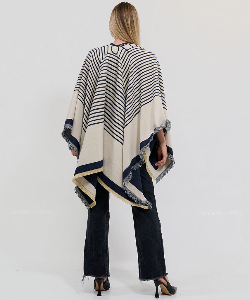 Reversible Cozy Cape - Ornella Caftan™