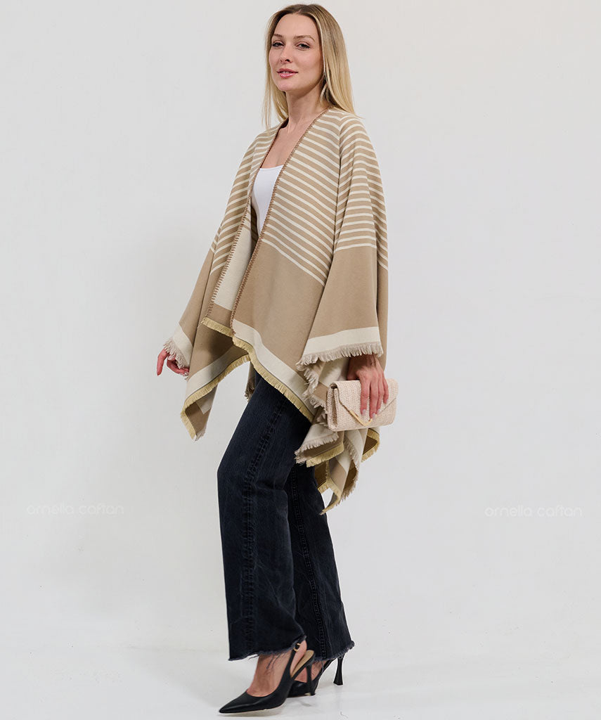 Reversible Cozy Cape - Ornella Caftan™
