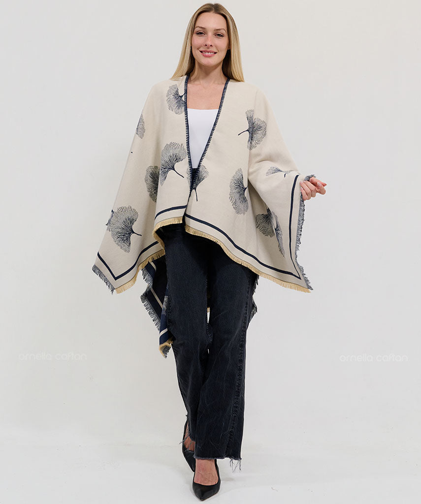 Reversible Cozy Cape - Ornella Caftan™