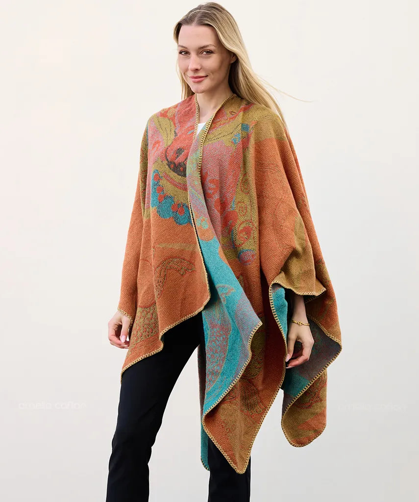 Elegant Cosy Cape - Ornella Caftan™