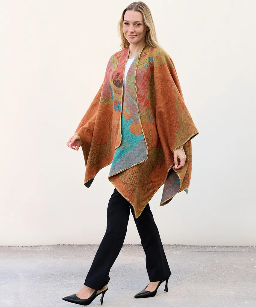 Elegant Cosy Cape - Ornella Caftan™