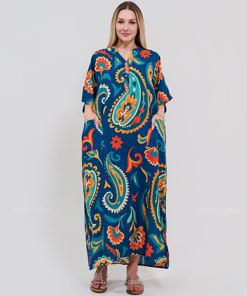 Elegant Pocket Caftan - Ornella Caftan™