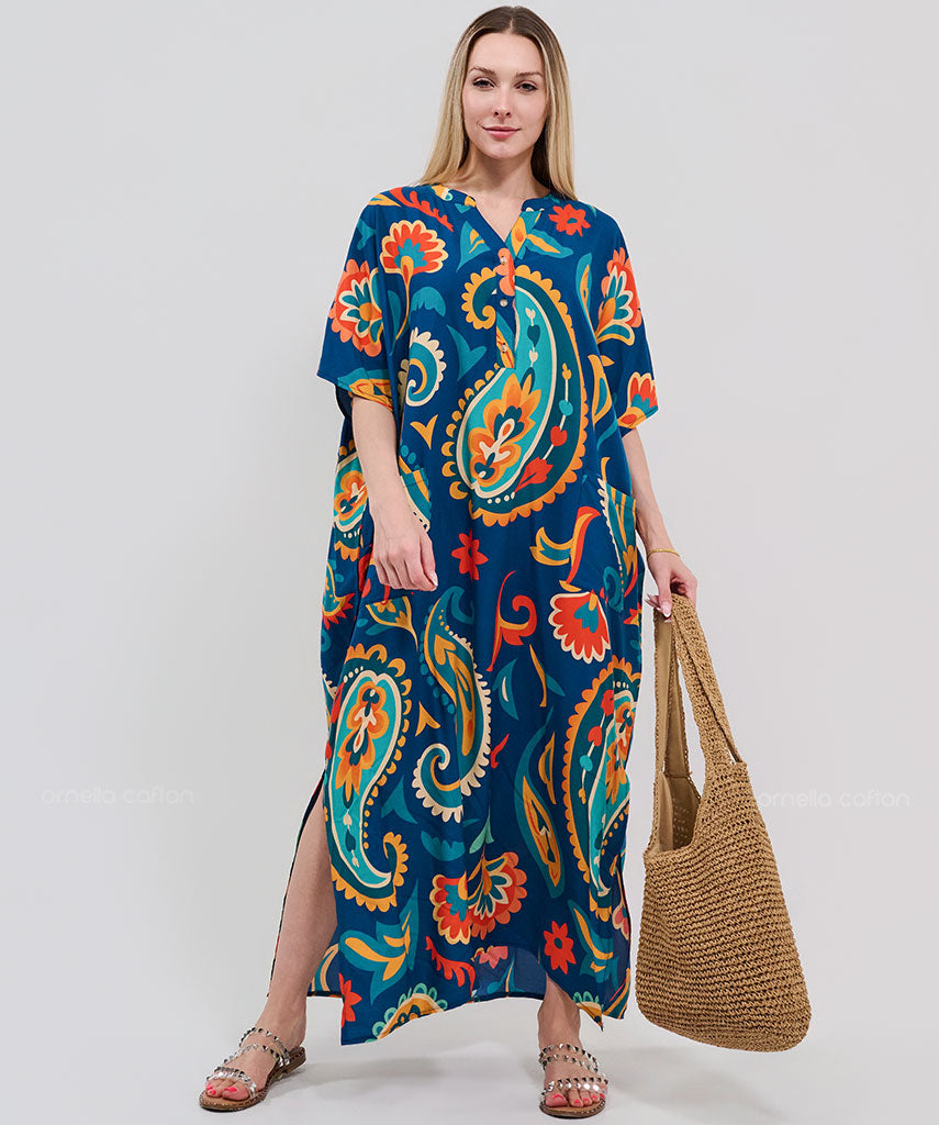 Elegant Pocket Caftan - Ornella Caftan™