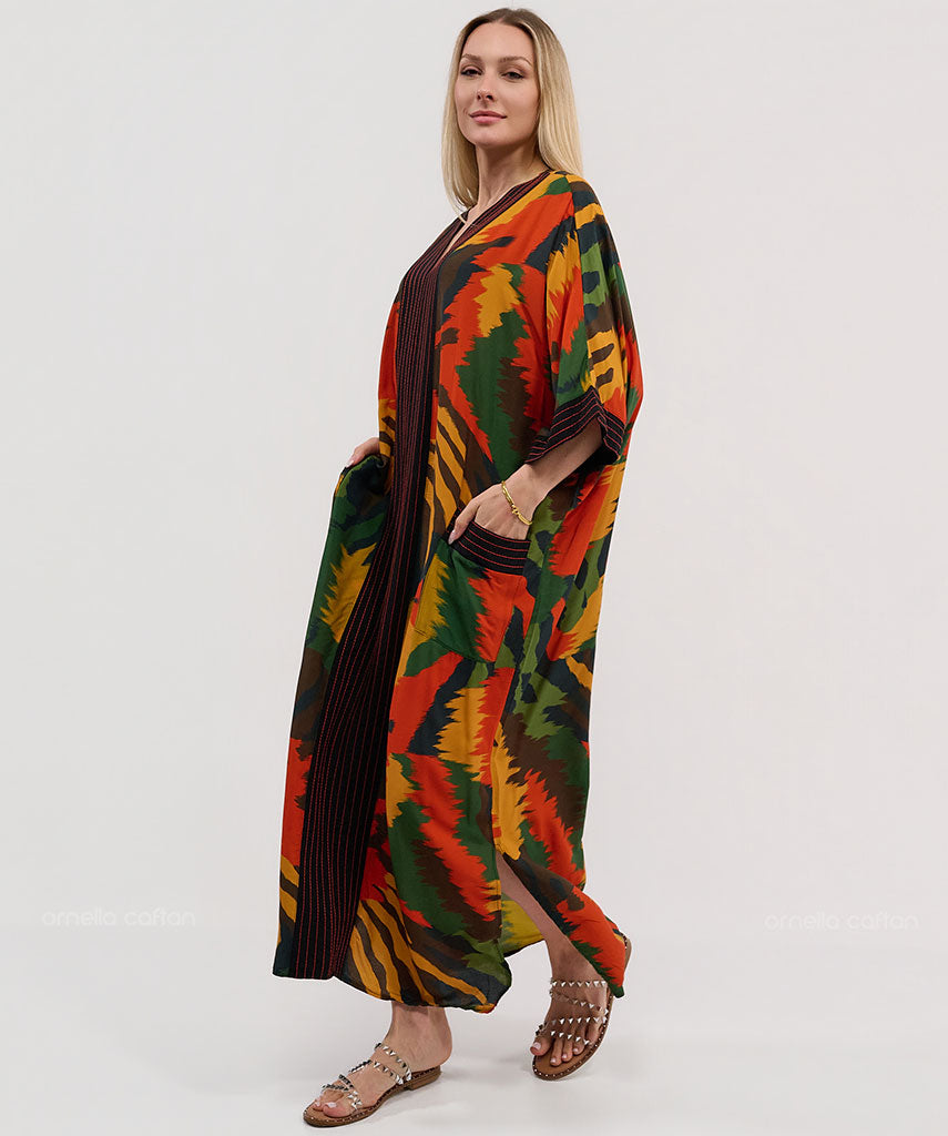 Elegant Pocket Caftan - Ornella Caftan™