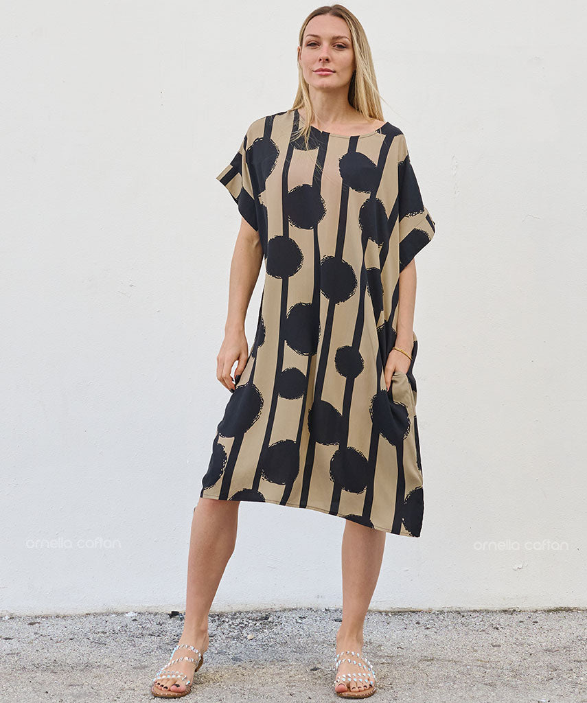 Casual, Short Pocket Dress – Ornella Caftan™