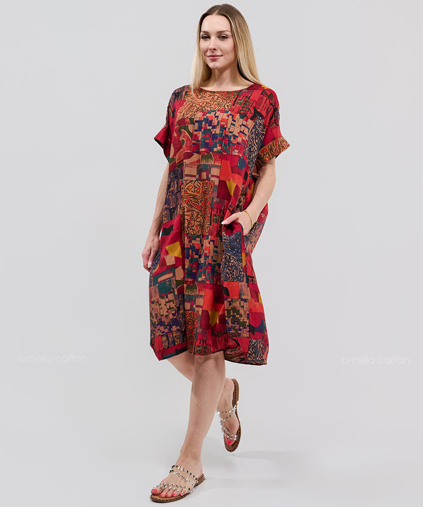 Casual, Short Pocket Dress – Ornella Caftan™