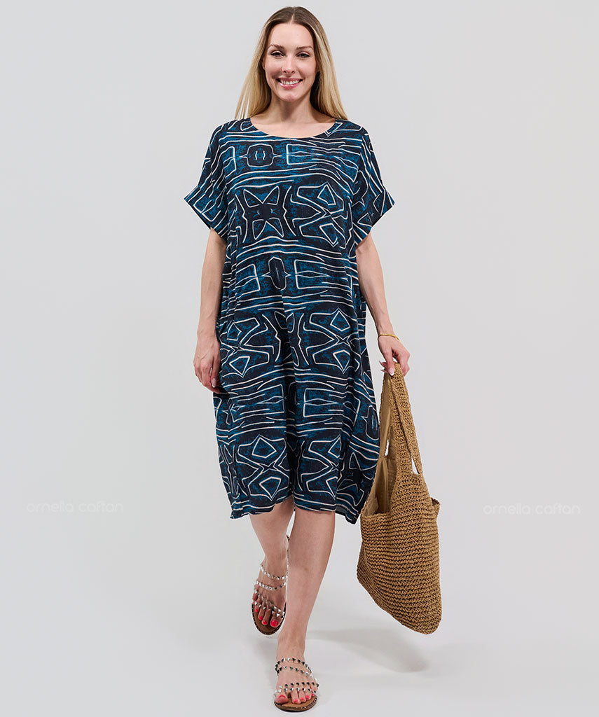Casual, Short Pocket Dress – Ornella Caftan™