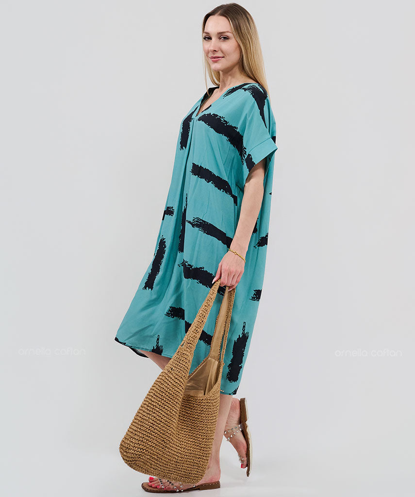 Casual, Short Pocket Dress – Ornella Caftan™
