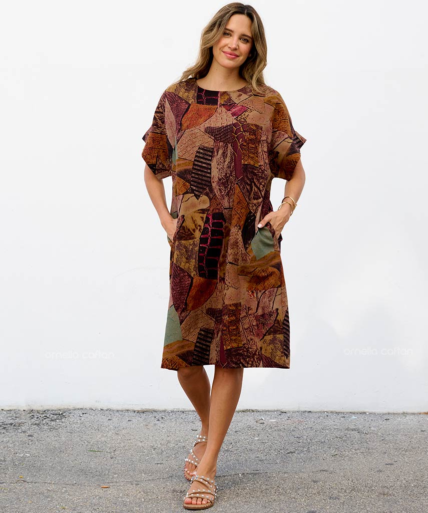 Casual, Short Pocket Dress – Ornella Caftan™