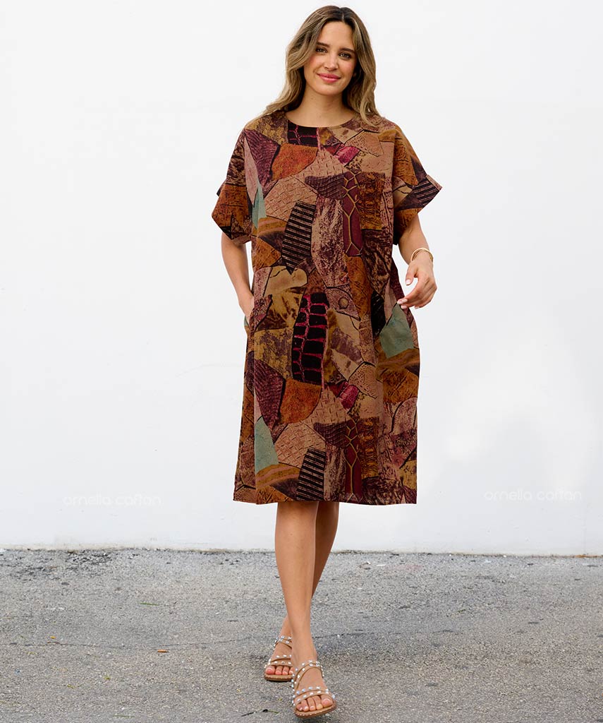 Casual, Short Pocket Dress – Ornella Caftan™
