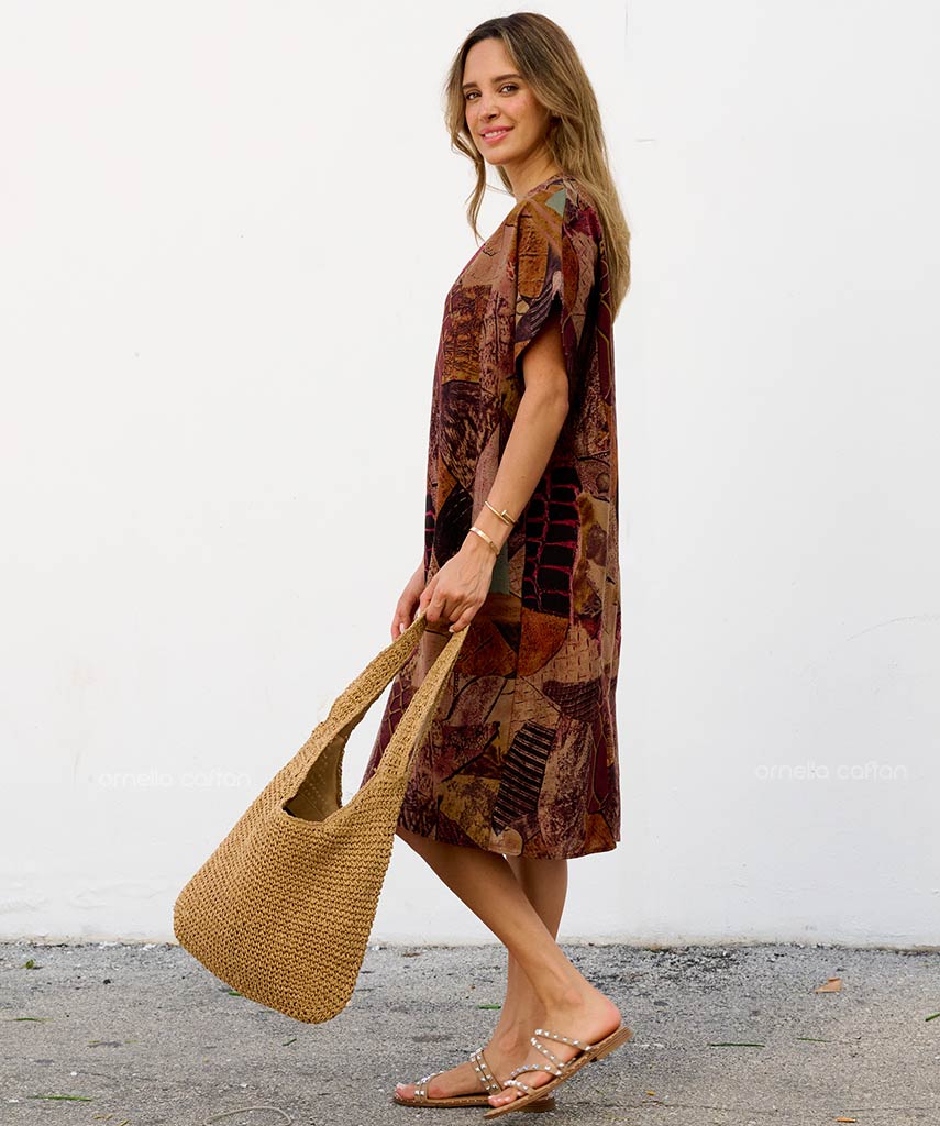 Casual, Short Pocket Dress – Ornella Caftan™