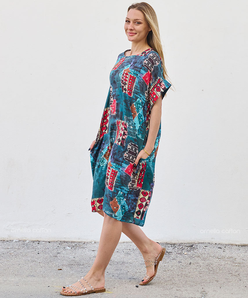 Casual, Short Pocket Dress – Ornella Caftan™