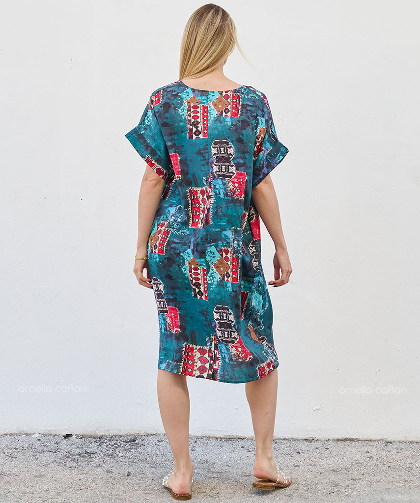 Casual, Short Pocket Dress – Ornella Caftan™