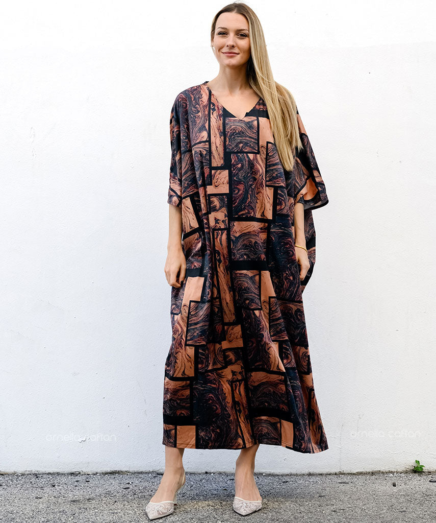 Warm, Cozy Velvet Caftan - Ornella Caftan™