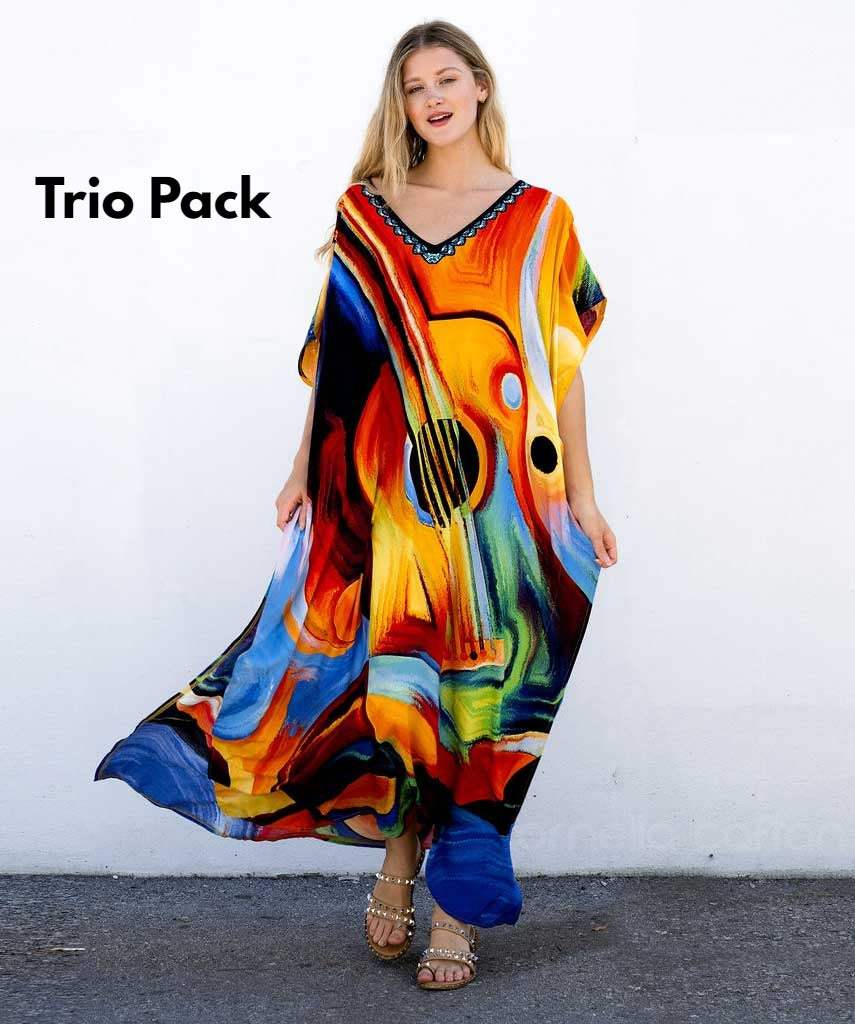 Colourful Caftans - Trio Pack