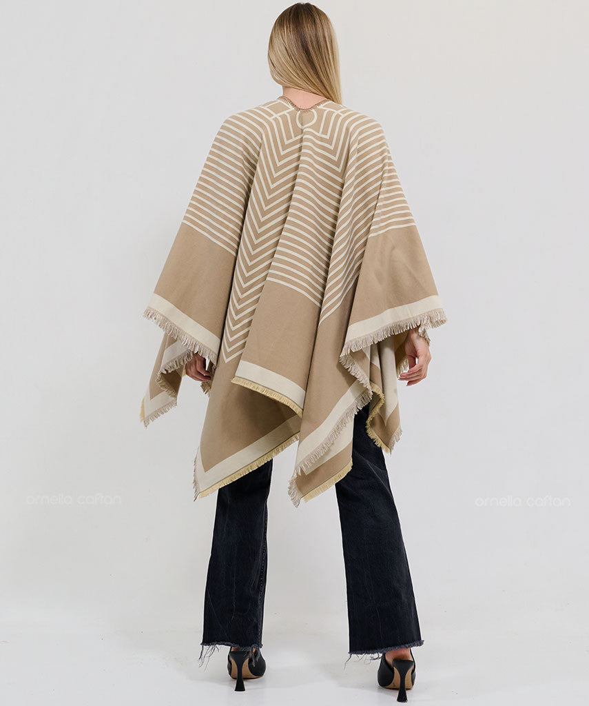 Reversible Cozy Cape - Ornella Caftan™