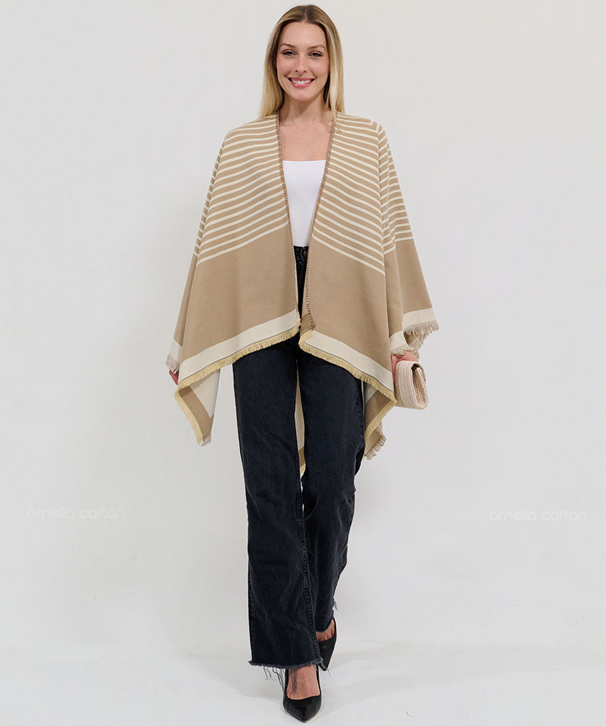 Reversible Cozy Cape - Ornella Caftan™