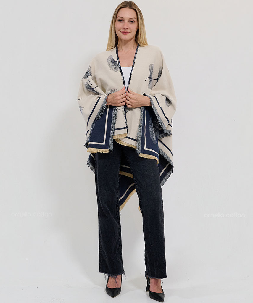 Reversible Cozy Cape - Ornella Caftan™