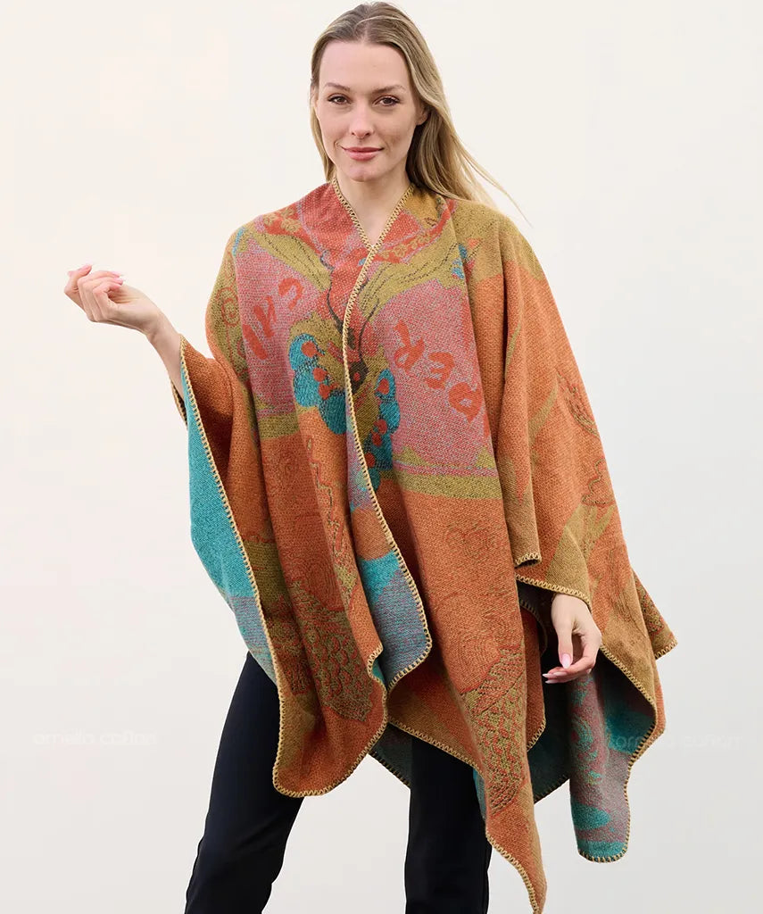 Elegant Cosy Cape - Ornella Caftan™
