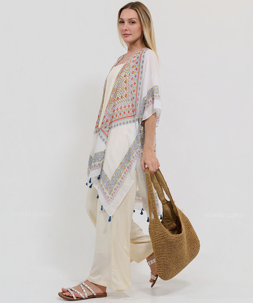 Loose, casual Cardigan - Ornella Caftan™