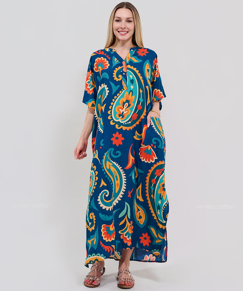 Elegant Pocket Caftan - Ornella Caftan™