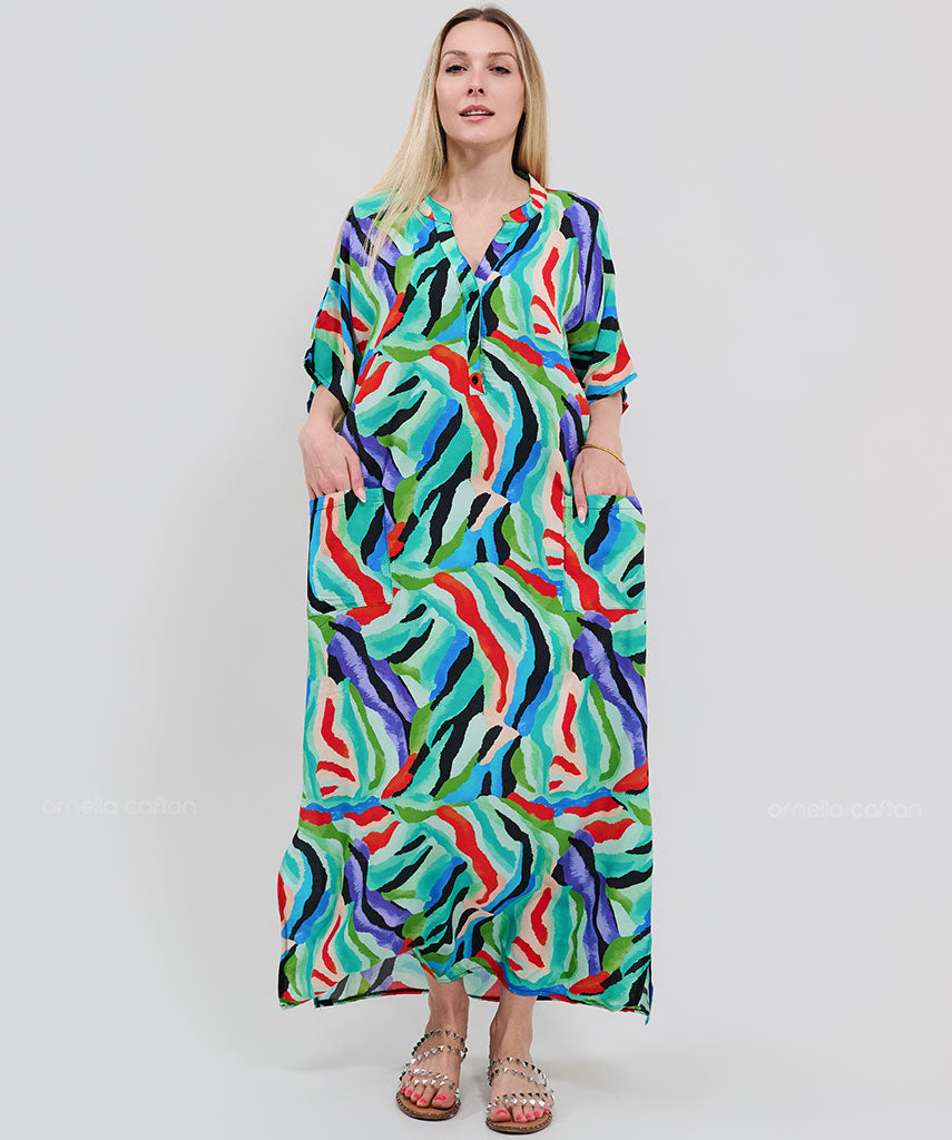 Elegant Pocket Caftan - Ornella Caftan™