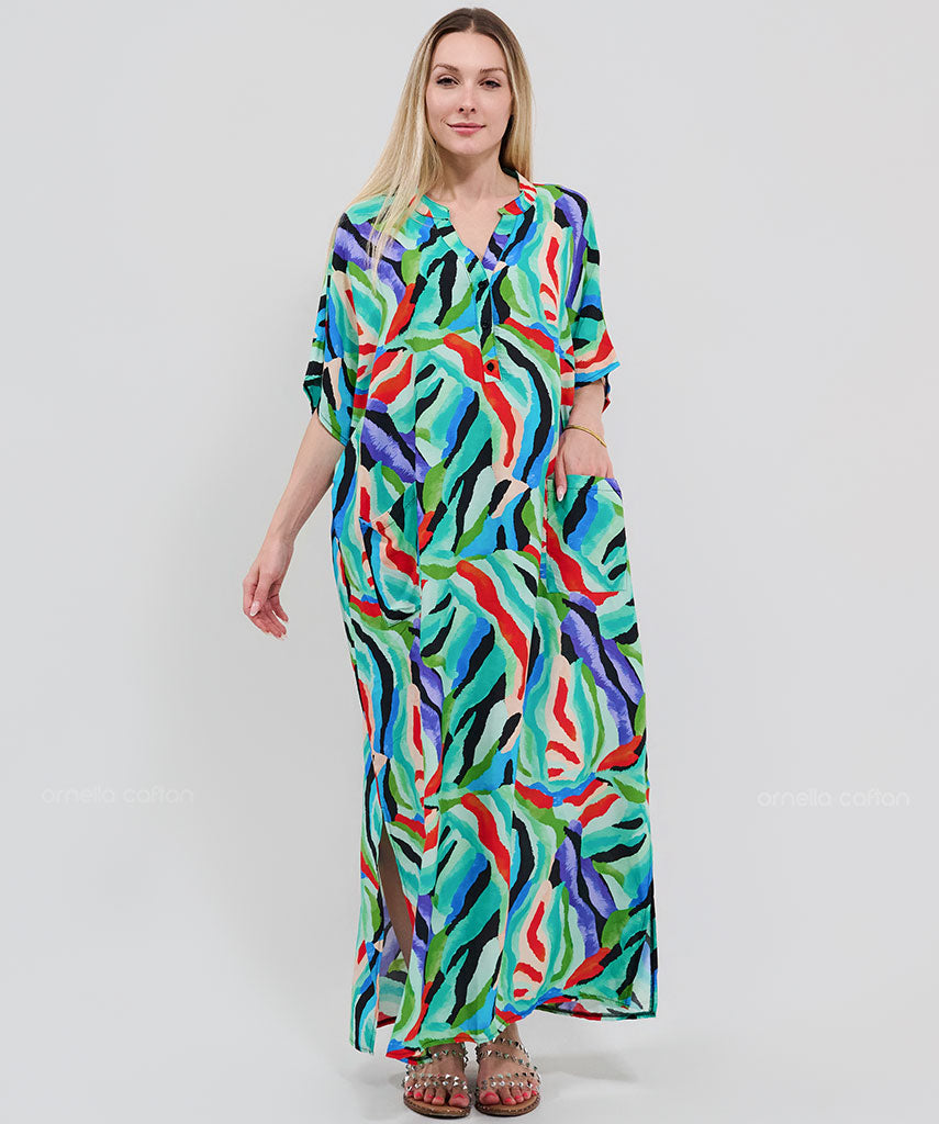 Elegant Pocket Caftan - Ornella Caftan™