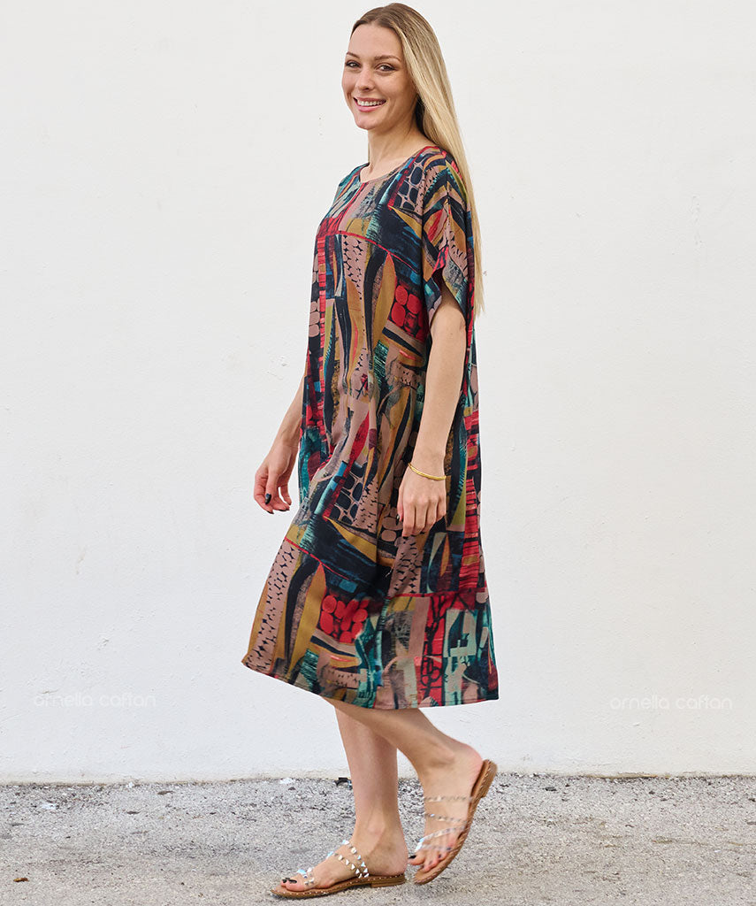 Casual, Short Pocket Dress – Ornella Caftan™