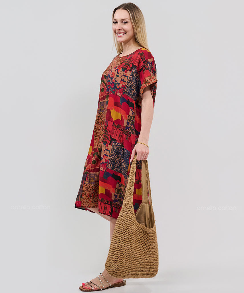 Casual, Short Pocket Dress – Ornella Caftan™