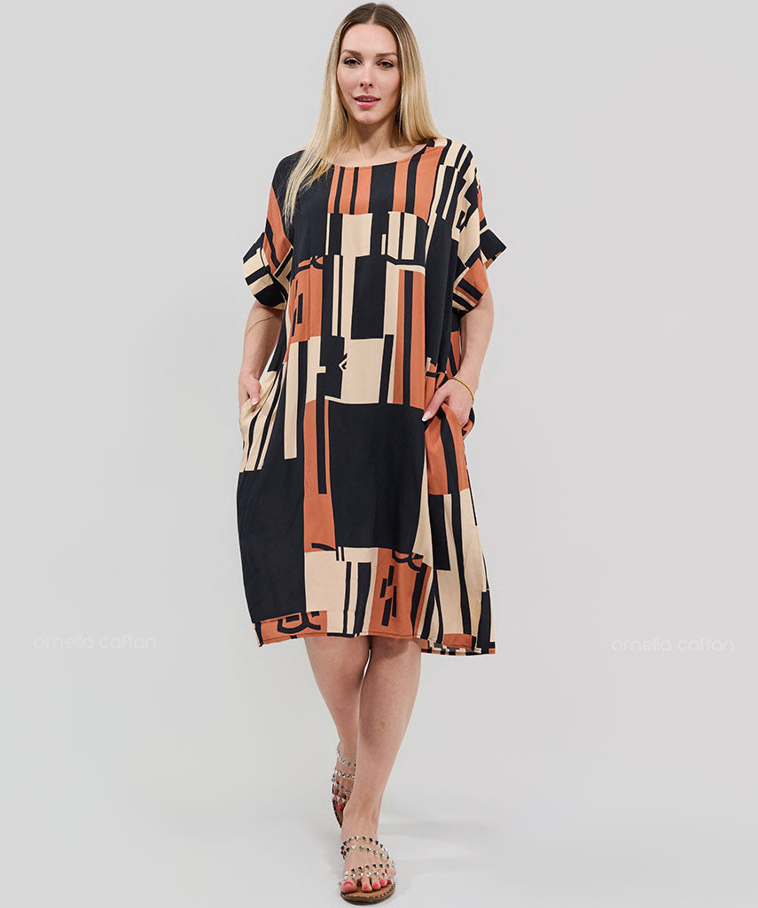 Casual, Short Pocket Dress – Ornella Caftan™