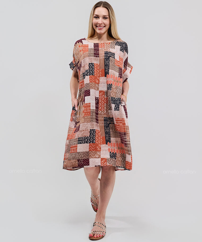 Casual, Short Pocket Dress – Ornella Caftan™
