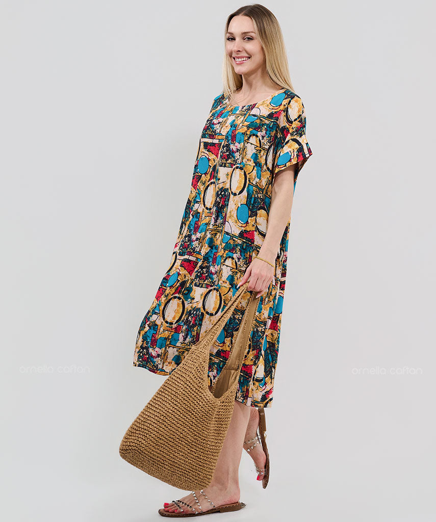 Casual, Short Pocket Dress – Ornella Caftan™