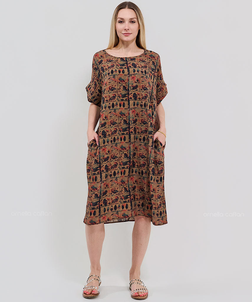Casual, Short Pocket Dress – Ornella Caftan™