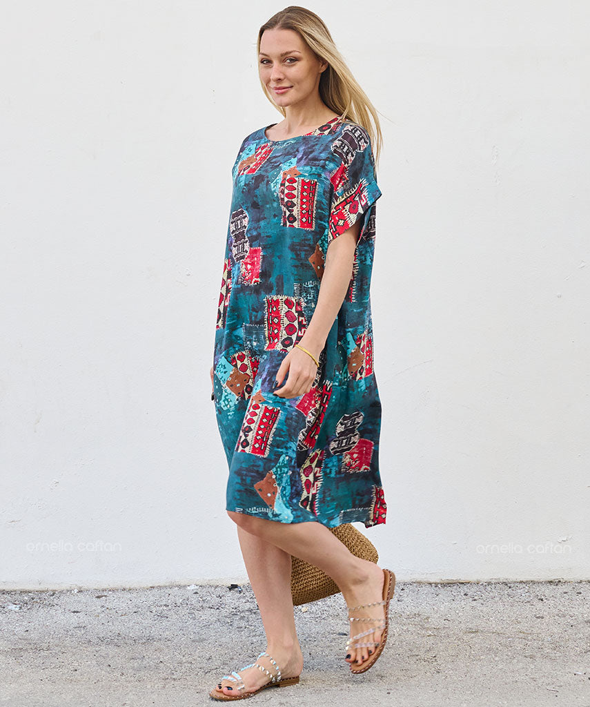 Casual, Short Pocket Dress – Ornella Caftan™