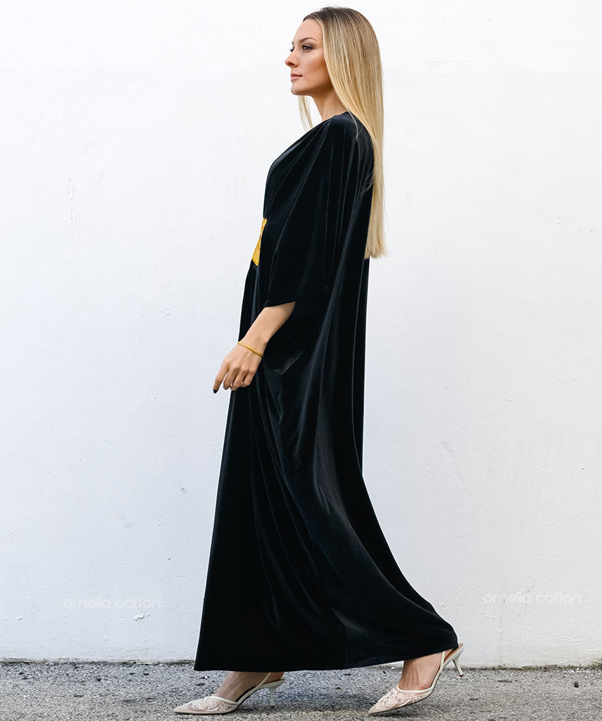 Warm, Cozy Velvet Caftan - Ornella Caftan™
