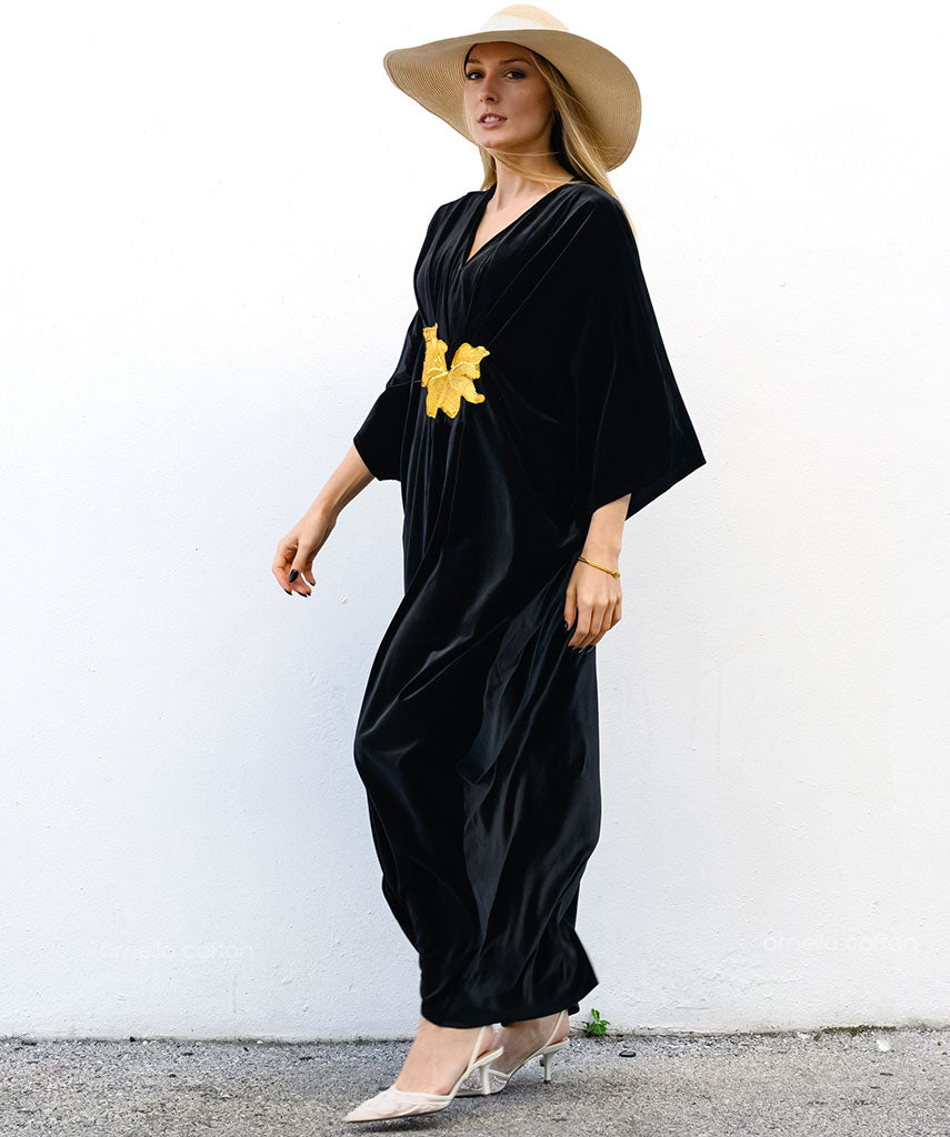 Warm, Cozy Velvet Caftan - Ornella Caftan™