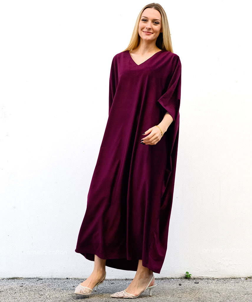 Warm, Cozy Velvet Caftan - Ornella Caftan™